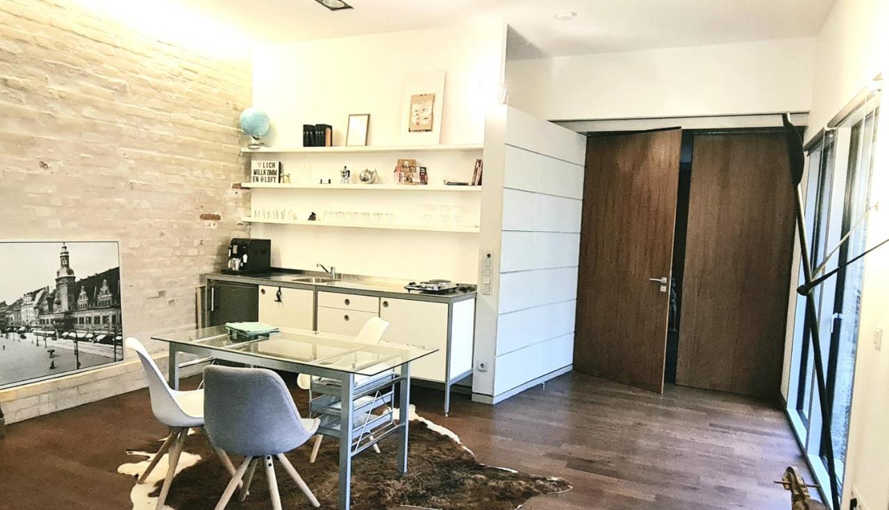 Апартаменты Loft Im Hundertjaehrigen Backhaus Лейпциг Экстерьер фото