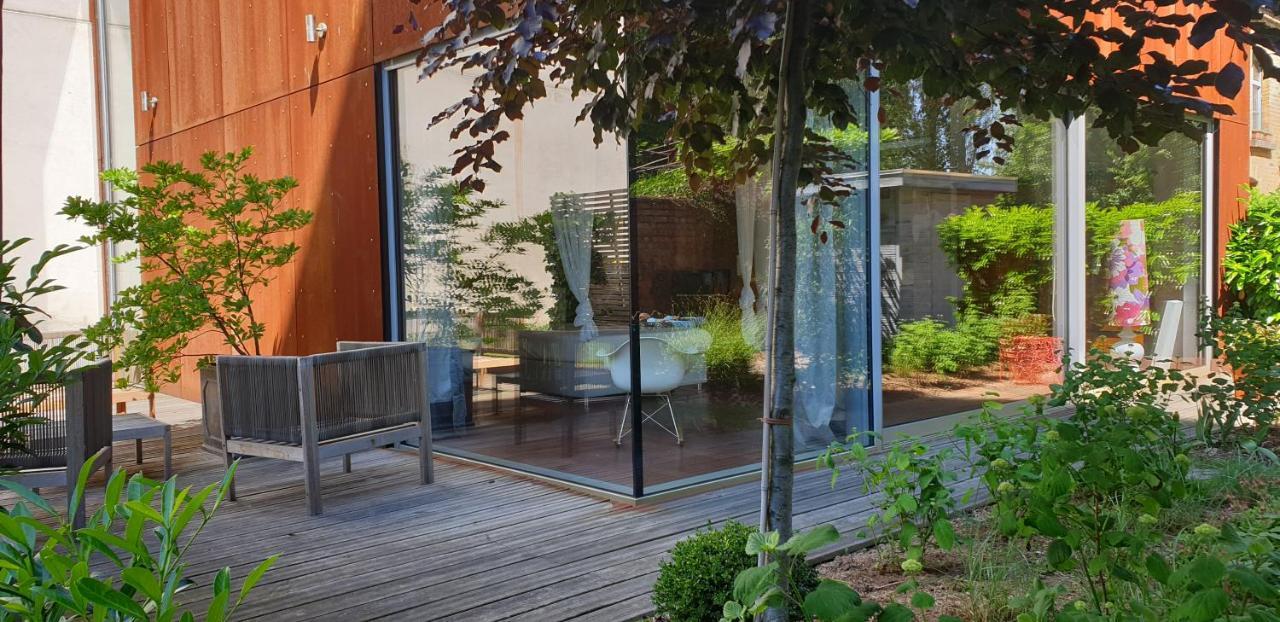 Апартаменты Loft Im Hundertjaehrigen Backhaus Лейпциг Экстерьер фото